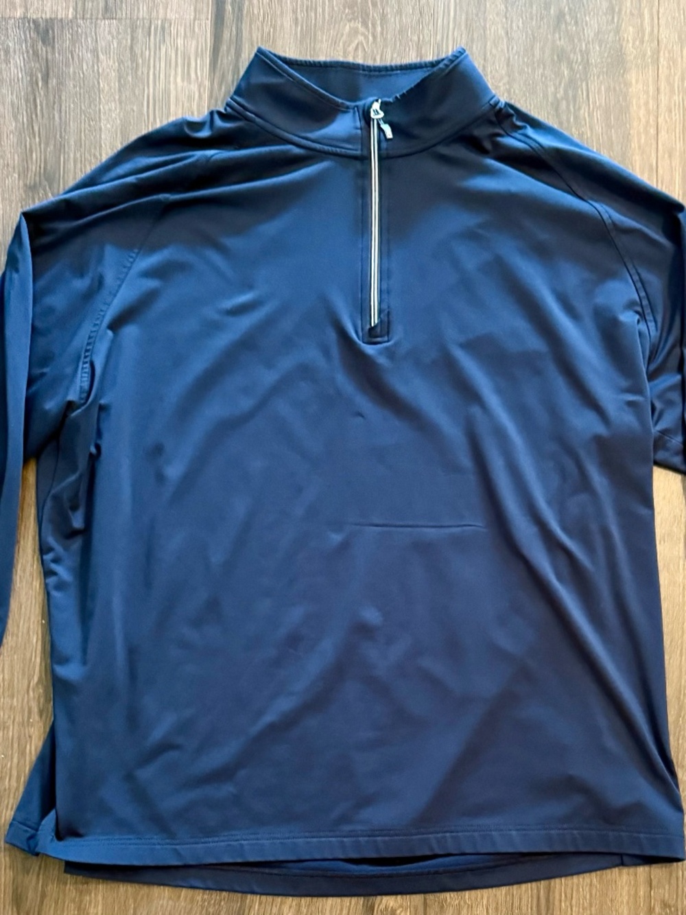 Cutter & Buck Men's Big & Tall Quarter Zip Pullover - Blue - Size XXL